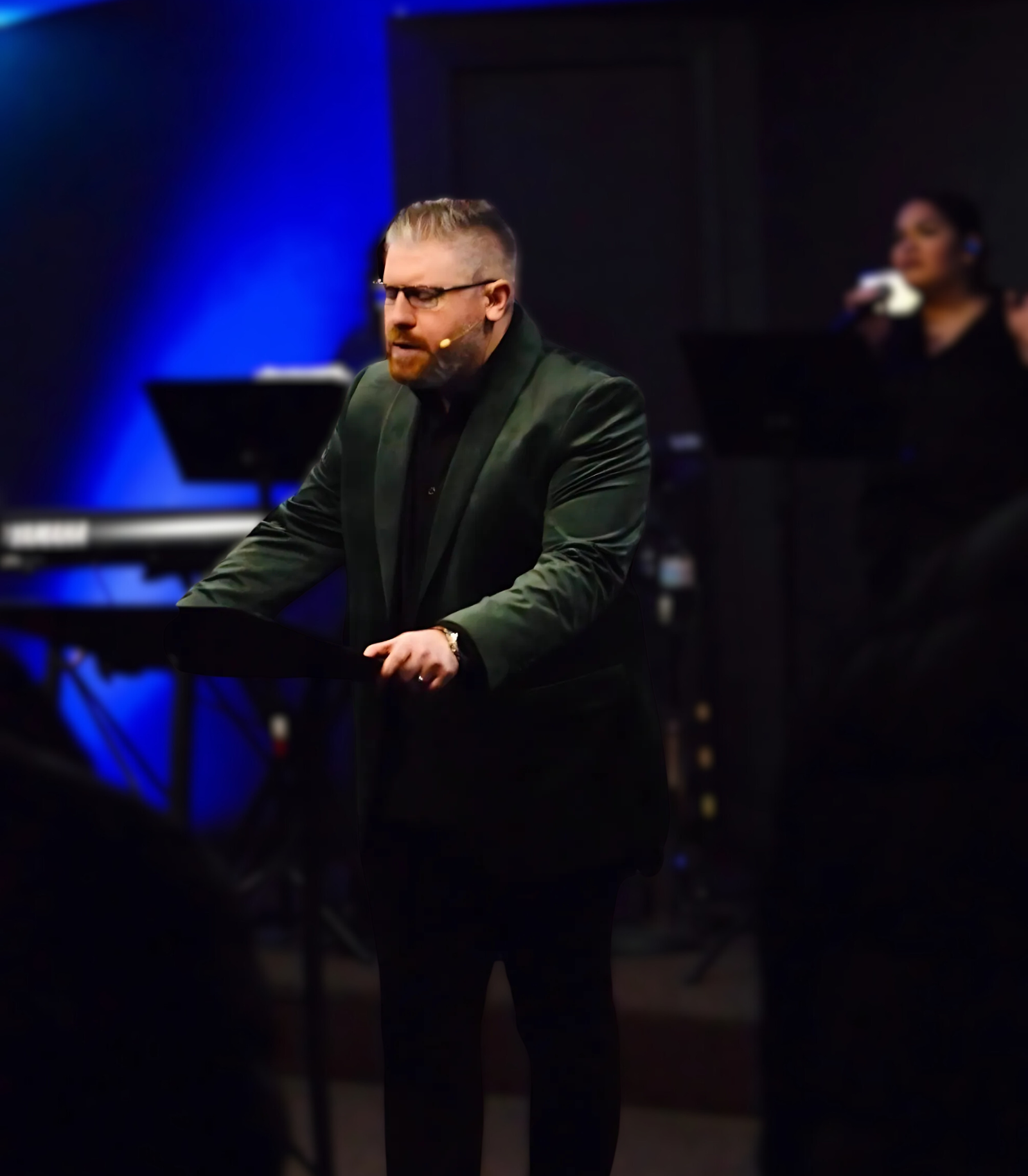 Tim Brown Ministering